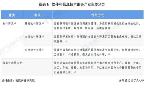 2023年中国战略性新兴产业 软件与信息服务产业全景图谱
